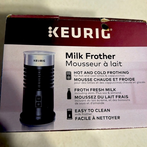 KEURIG Milk frother for hot & cold. - Picture 2 of 3